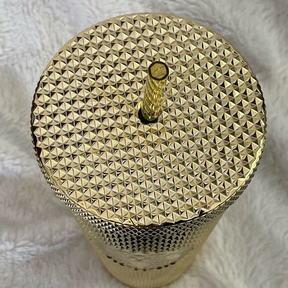 Starbucks gold venti studded metallic tumbler 2022 fall/winter - Picture 5 of 9